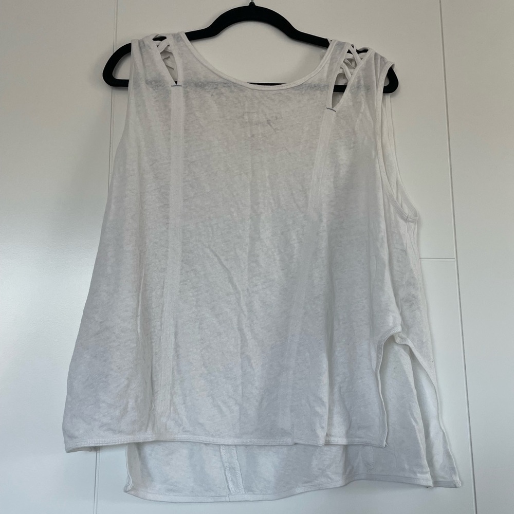 We The Free Free People White Tank